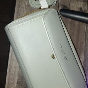 Elegant Women's Wallet in Light Gray